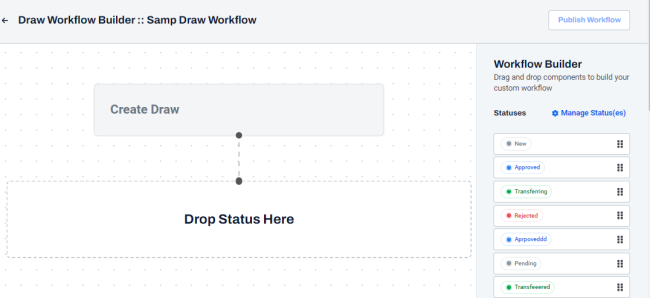 Draw Workflow Builder